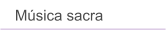 Msica sacra